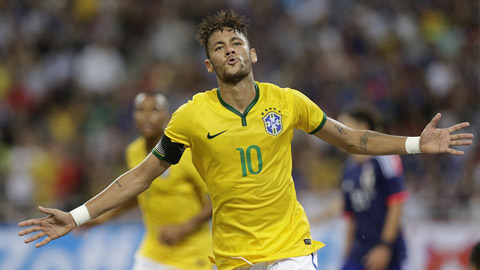 Neymar trở thành cầu thủ trẻ thứ 2 trong lịch sử Brazil chạm mốc 40 bàn