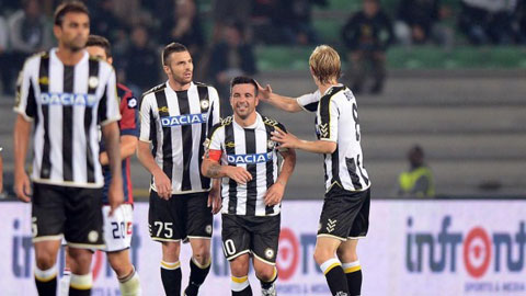 20h00 ngày 19/10: Torino vs Udinese