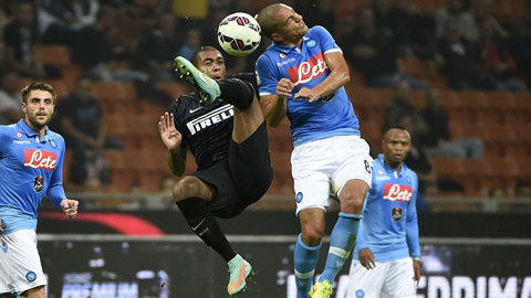 Inter 2-2 Napoli: Tưng bừng về cuối