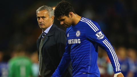 Mourinho lại "chơi chiêu" với sức khỏe của Diego Costa