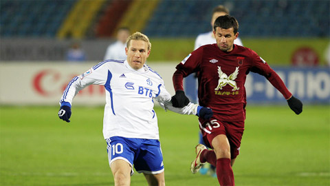 0h30 ngày 28/10: Dinamo Moscow vs Rubin Kazan