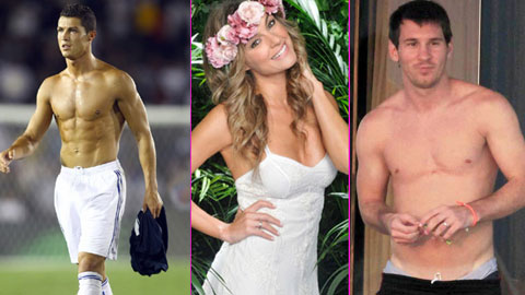 Sau giờ bóng lăn (28/10): Người đẹp TBN sẵn sàng nude trước Messi hoặc Ronaldo