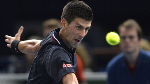 Vòng 2 Paris Masters: ĐKVĐ Djokovic thắng dễ