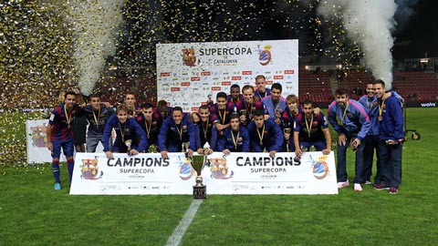 Barca 1-1 Espanyol (Pen 4-2): Luis Enrique có danh hiệu đầu tiên