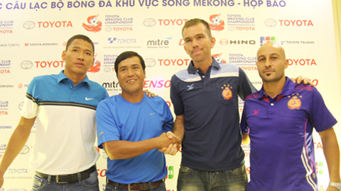 Họp báo giải vô địch Toyota Mekong Club Championship 2014