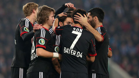 Vòng 2 cúp QG Đức 2014/15: Leverkusen thoát hiểm khó tin