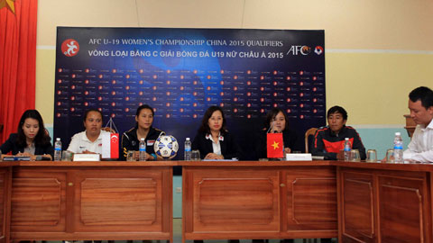 U19 nữ Việt Nam đặt mục tiêu vào VCK U19 nữ châu Á 2015