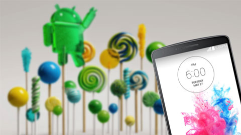 Rò rỉ giao diện Android 5.0 Lollipop trên LG G3