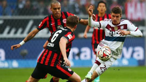 Frankfurt 0-4 Bayern: "Super" Mueller