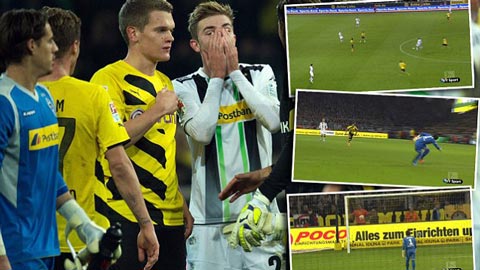 Dortmund 1-0 M'Gladbach: Kramer “tặng quà” chủ nhà