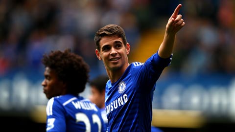Chelsea giữ chân Oscar đến năm 2019