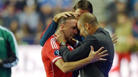 Ribery thừa nhận tiến bộ nhờ HLV Guardiola