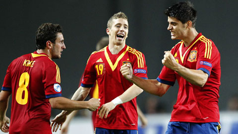 02h30 ngày 13/11: U21 Tây Ban Nha vs U21 Bỉ
