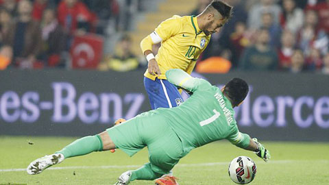 Thổ Nhĩ Kỳ 0-4 Brazil: Neymar thăng hoa bất tận