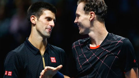 Vòng bảng ATP World Tour Finals: Djokovic và Wawrinka vào bán kết