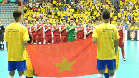 ĐT futsal Việt Nam thua 2-6 trước Colombia