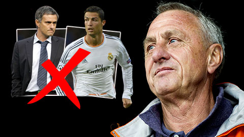 “Thánh Johan” không tin Laporta đưa được Mourinho và Ronaldo về Barca
