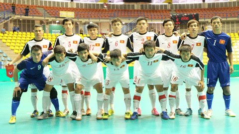 Grand Prix: ĐT futsal Việt Nam thua tuyển Costa Rica 1-3 ở trận tranh hạng 5