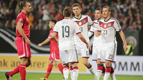Đức chỉ thắng "tí hon" Gibraltar 4-0: Nhà vô địch thất hứa