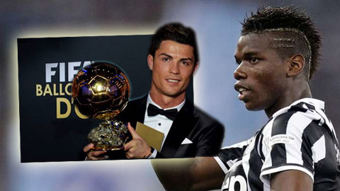 Pogba: "Cristiano Ronaldo giành Quả bóng vàng 2014 là hợp lô-gíc"