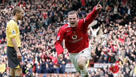 Rooney cần 1 bàn để trở thành “Vua phá lưới” Arsenal