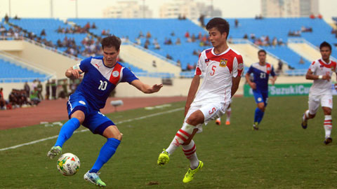 ĐT Philippines thắng tưng bừng Lào 4-1
