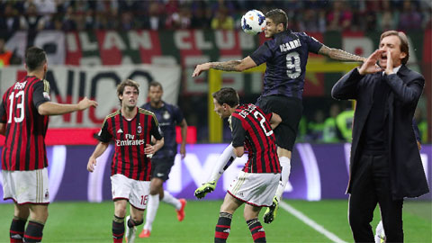 02h45 ngày 24/11, Milan vs Inter: Derby của Mancini