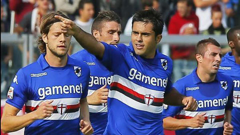 21h00 ngày 23/11: Cesena vs Sampdoria