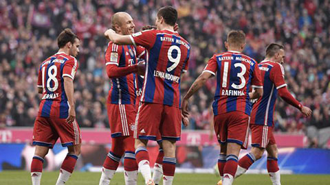 Vòng 12 Bundesliga: Bayern cô đơn trên đỉnh