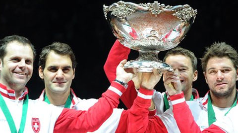 Federer đưa Thụy Sỹ lần đầu tiên đăng quang tại Davis Cup