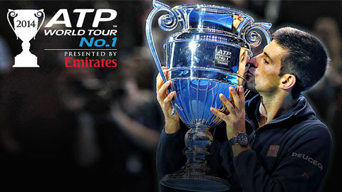 Djokovic lần thứ 3 là tay vợt số 1 thế giới