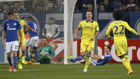 Terry ghi bàn nhanh nhất cho Chelsea tại Champions League