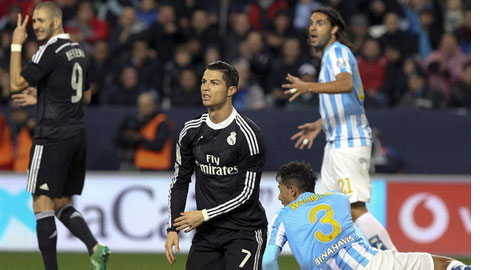 Ronaldo đứt mạch trận ghi bàn liên tiếp