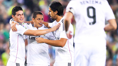 02h00 ngày 3/12, Real Madrid vs Cornella: Khi Chicharito sắm vai Ronaldo!