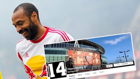Thierry Henry chia tay New York Red Bulls, hướng về Arsenal