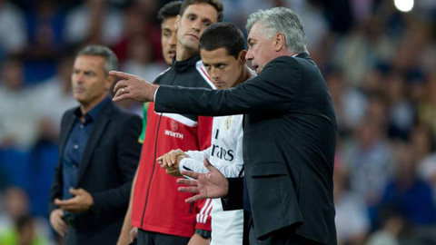 Ancelotti bảo đảm cho Chicharito ở lại Real tới hết mùa