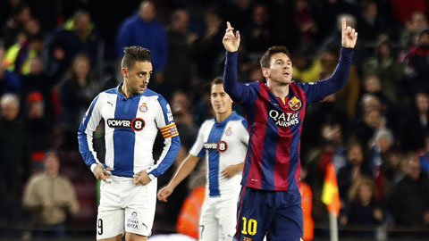 Barca 5-1 Espanyol: Show diễn của Messi