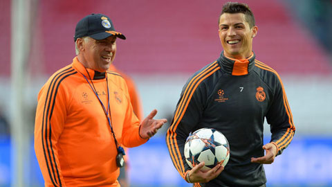 Ancelotti không để Ronaldo nghỉ ngơi
