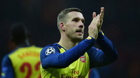 Podolski mới là tay săn bàn thực thụ ở Arsenal