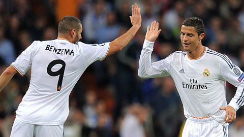 Ronaldo "khó ở" khi vắng cạ cứng Benzema