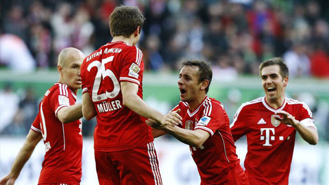 Chức vô địch lượt đi chờ Bayern