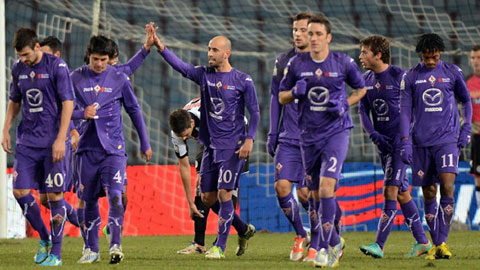 0h00 ngày 15/12: Cesena vs Fiorentina
