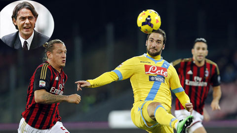 02h45 ngày 15/12, Milan vs Napoli: Inzaghi hết phép