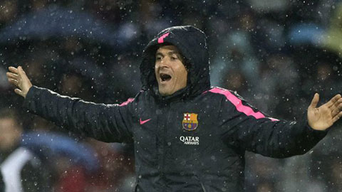 HLV Luis Enrique bình thản sau trận hòa thất vọng của Barca