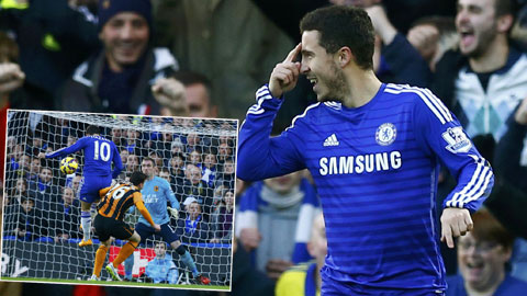 Chelsea: Khi Hazard “đóng vai” Ronaldo