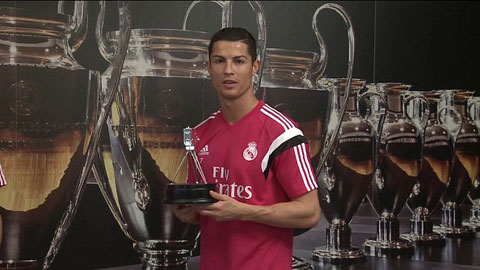 Ronaldo giành phần thưởng "Nhân vật thể thao nước ngoài của năm 2014"