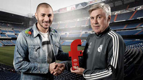 Benzema giành giải cầu thủ Pháp xuất sắc nhất năm của France Football