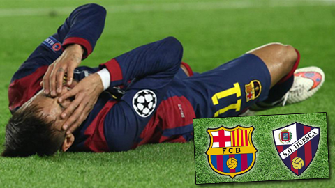 Barca tiếp tục mất Neymar ở Cúp Nhà Vua