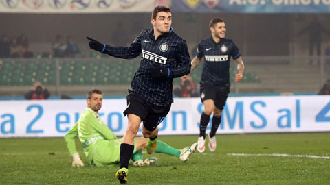 Chievo 0-2 Inter: 3 điểm giải "cơn khát" của Mancini