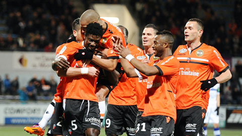 0h40 ngày 18/12: Lorient  vs St.Etienne